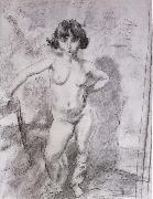 Jules Pascin Naked maiden Keludina oil painting reproduction